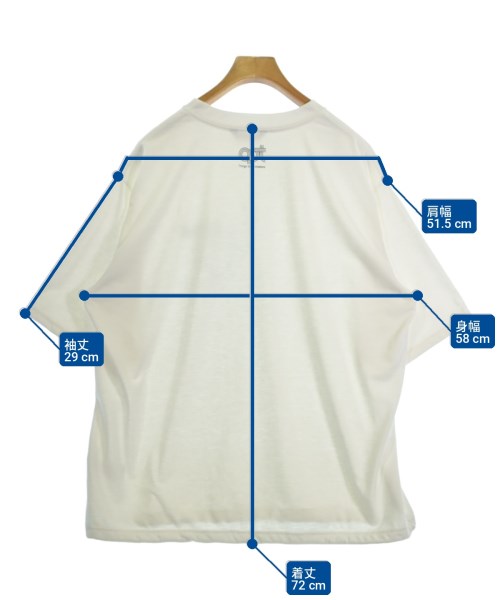 OPTSTUFF（オプトスタフ）Tシャツ・カットソー 白 サイズ:L メンズ/2200724575084