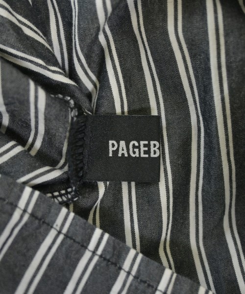 PAGEBOYLIM（ページボーイリム）カジュアルシャツ 黒 サイズ:L レディース/2200714382050