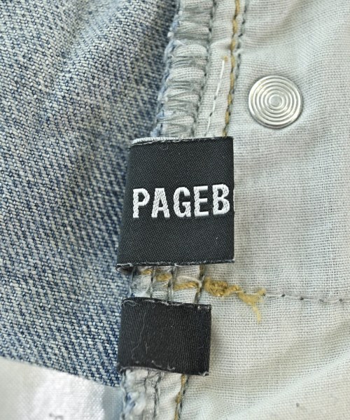 PAGEBOYLIM（ページボーイリム）デニムパンツ 青 サイズ:L レディース/2200713748048