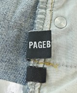 PAGEBOYLIM（ページボーイリム）デニムパンツ 青 サイズ:L レディース/2200713748048