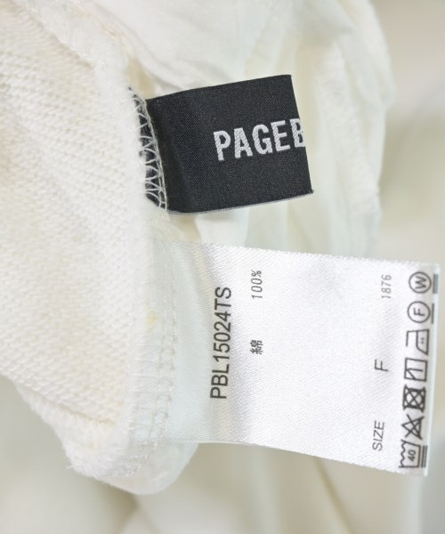 PAGEBOYLIM（ページボーイリム）スウェットパンツ 白 サイズ:F レディース/2200677154176