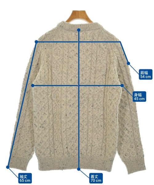 PEREGRINE（ペレグリン）ニット・セーター ベージュ サイズ:M メンズ/2200628611031