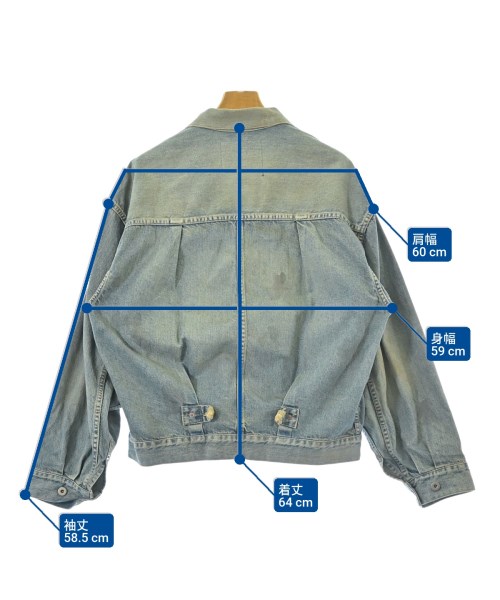 reformed（リフォメッド）デニムジャケット 青 サイズ:2(M位) メンズ/2200621524017