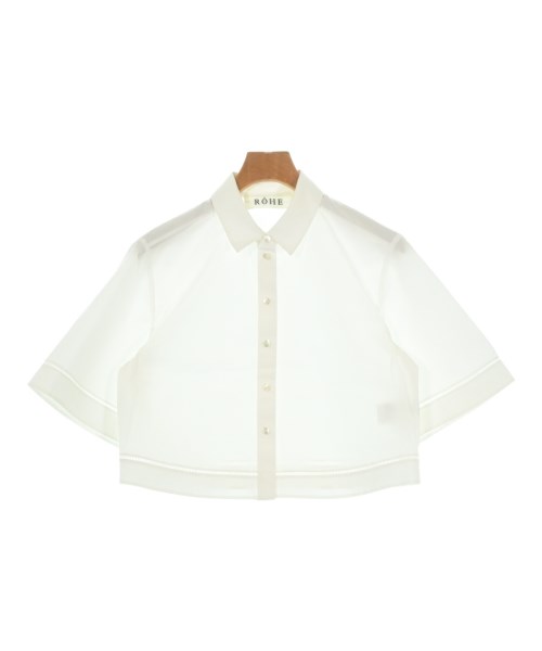 ROHE(ローエ)カジュアルシャツ 白 サイズ:34(XS位)/2200641878169