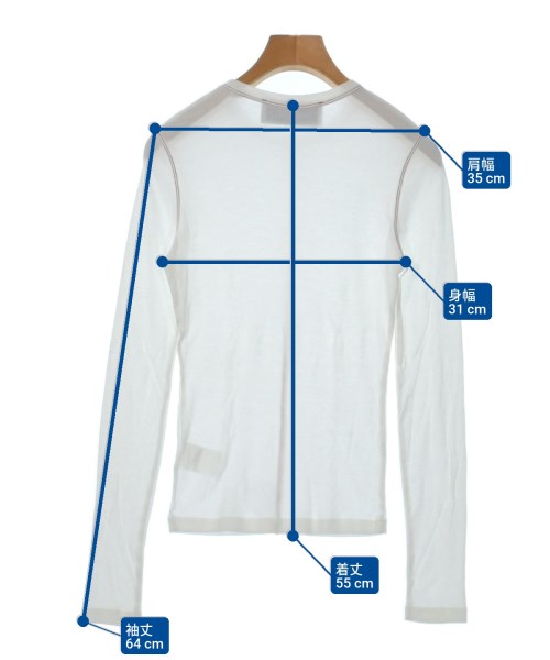 ROHE（ローエ）Tシャツ・カットソー 白 サイズ:34(XS位) レディース/2200636217102