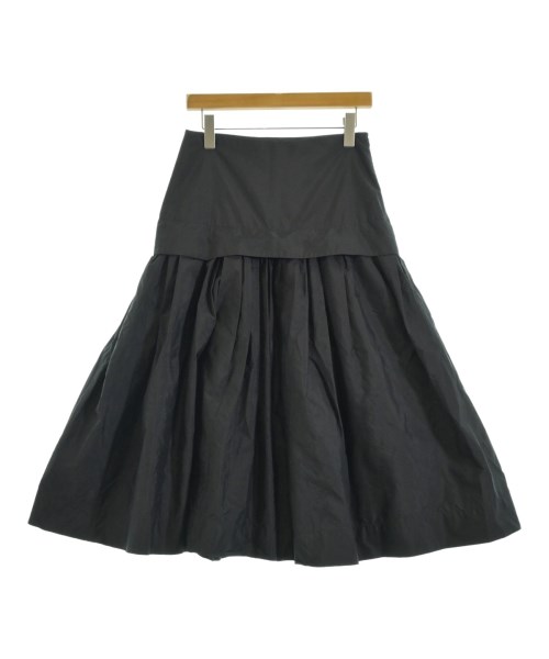 ROHE(ローエ)ロング・マキシ丈スカート 黒 サイズ:34(XS位)/2200667753082