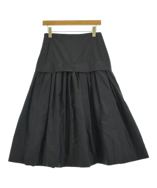 ROHE（ローエ）ロング・マキシ丈スカート 黒 サイズ:34(XS位) レディース/2200667753082