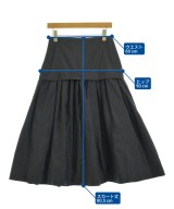 ROHE（ローエ）ロング・マキシ丈スカート 黒 サイズ:34(XS位) レディース/2200667753082