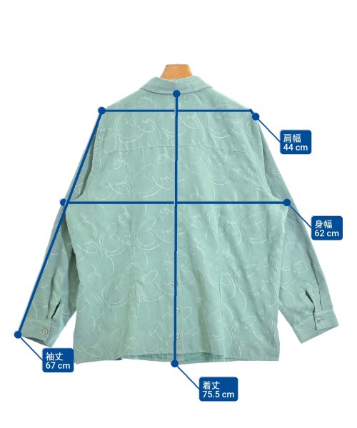 SAG HARBOR（サグハーバー）カジュアルシャツ 緑 サイズ:-(L位) レディース/2200622837048