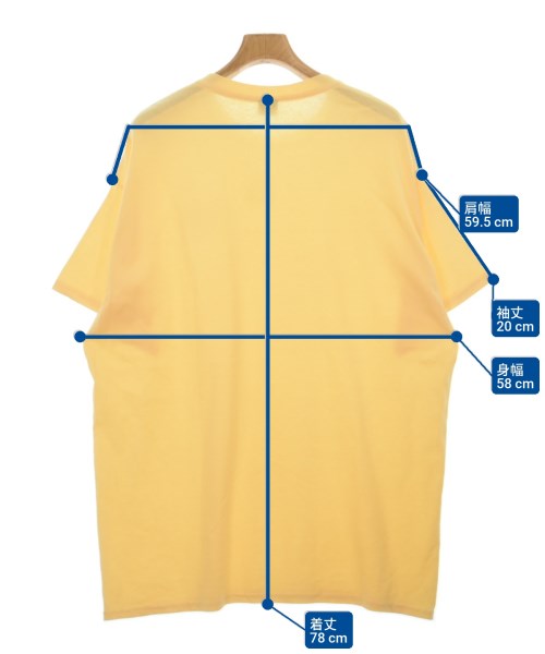 SCI-FI FANTASY（サイファイファンタジー）Tシャツ・カットソー 黄 サイズ:XL メンズ/2200533982370