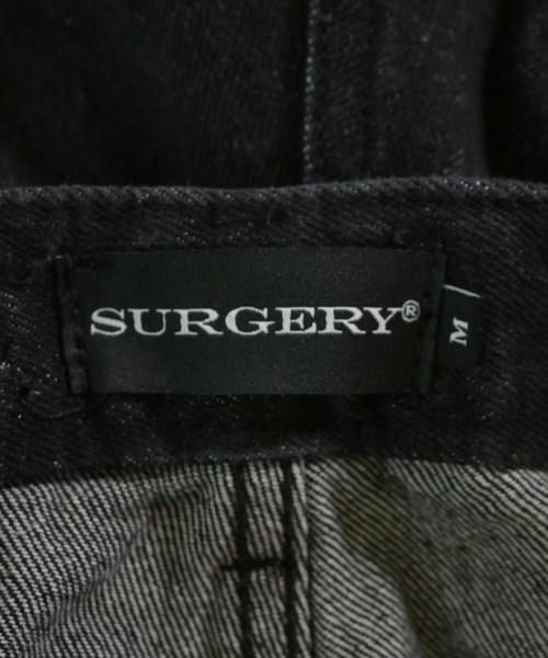SURGERY（サージェリー）デニムパンツ 黒 サイズ:M メンズ/2200699958011