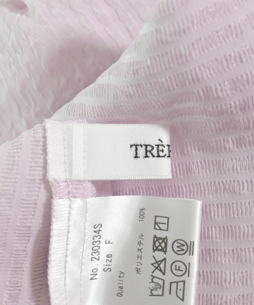 TREFLE+1（トレフルプラスワン）ブラウス ピンク サイズ:F レディース/2200642082039