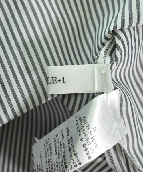 TREFLE+1（トレフルプラスワン）ブラウス 白 サイズ:F レディース/2200642082046