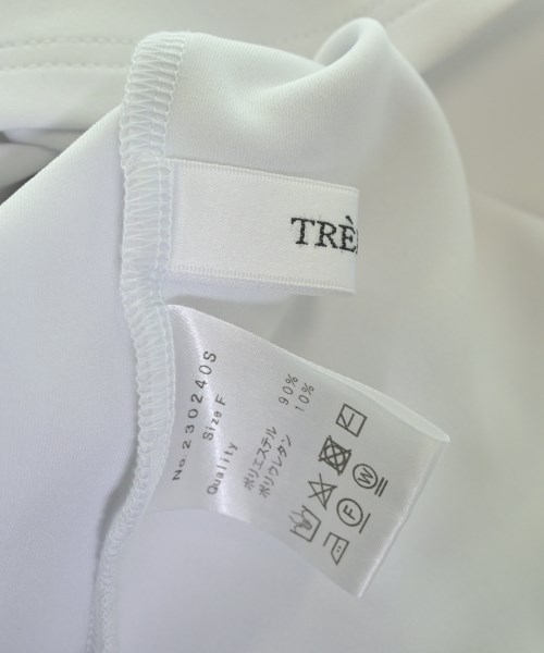 TREFLE+1（トレフルプラスワン）Tシャツ・カットソー 白 サイズ:F レディース/2200605761094