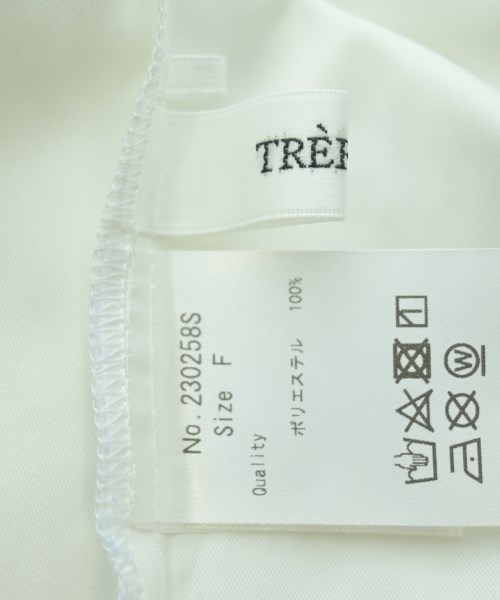 TREFLE+1（トレフルプラスワン）ブラウス 白 サイズ:F レディース/2200655751076