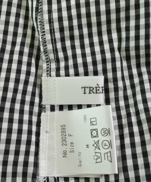 TREFLE+1（トレフルプラスワン）ブラウス 黒 サイズ:F レディース/2200655751151