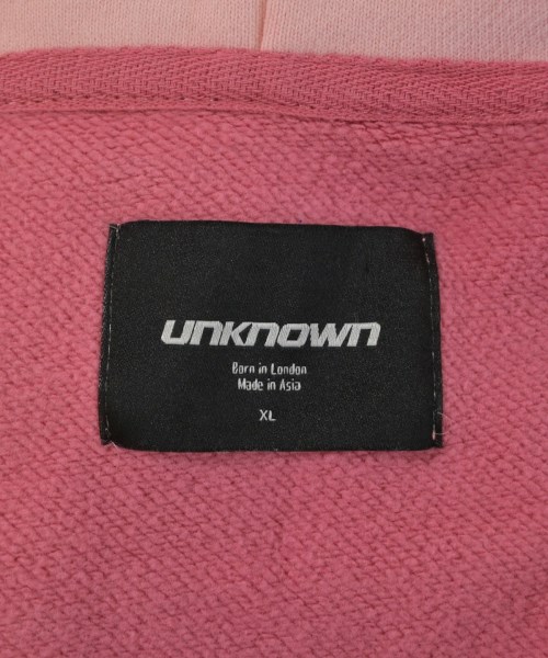 UNKNOWN LONDON（アンノウンロンドン）パーカー ピンク サイズ:XL メンズ/2200715086643