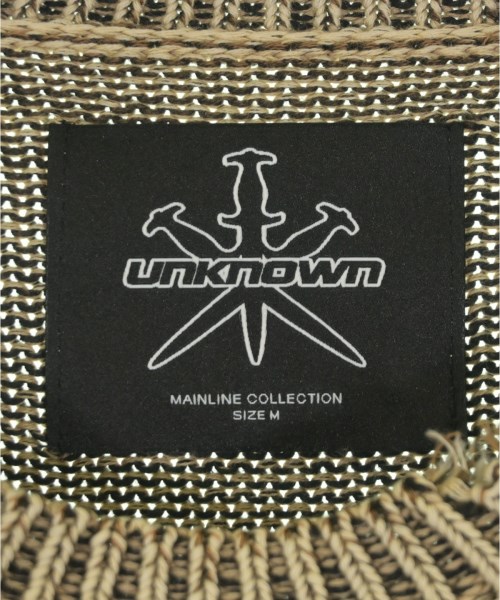 UNKNOWN LONDON（アンノウンロンドン）ニット・セーター ベージュ サイズ:M メンズ/2200643500037