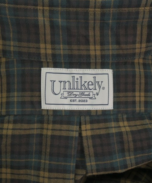 Unlikely（アンライクリー）カジュアルシャツ 茶 サイズ:M メンズ/2200648286103