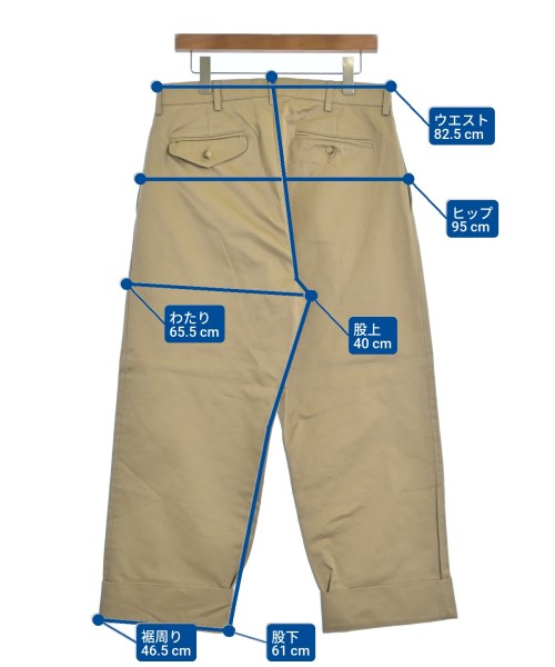 Unlikely（アンライクリー）チノパン ベージュ サイズ:M メンズ/2200648286431