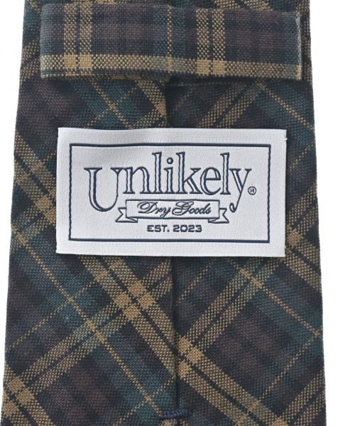 Unlikely（アンライクリー）ネクタイ 茶 サイズ:- メンズ/2200648286523