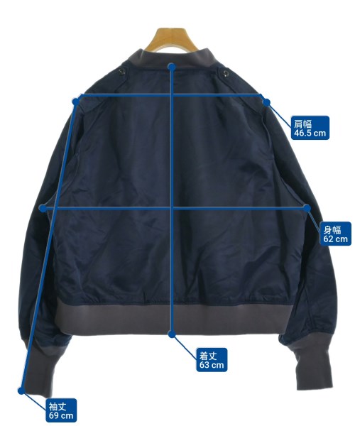 Unlikely（アンライクリー）ブルゾン 紺 サイズ:M メンズ/2200641635618