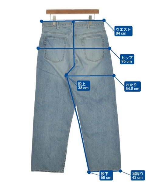 Unlikely（アンライクリー）デニムパンツ 青 サイズ:M メンズ/2200666051011