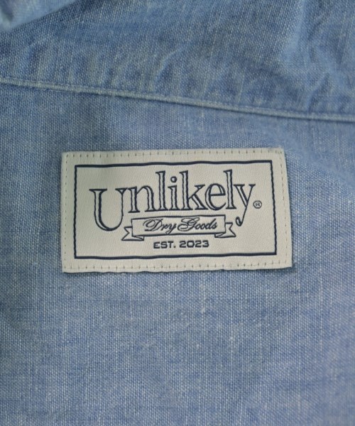 Unlikely（アンライクリー）カジュアルシャツ 青 サイズ:L メンズ/2200721214542