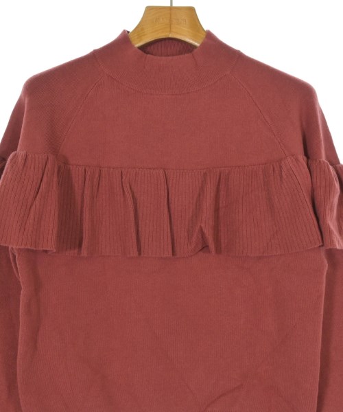 UNTITLED fairy shade（アンタイトルフェアリーシェード）ニット・セーター 赤 サイズ:2(M位) レディース/2200620992466