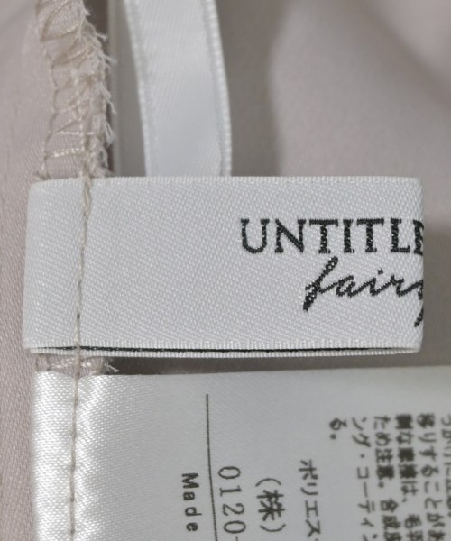 UNTITLED fairy shade（アンタイトルフェアリーシェード）その他 ベージュ サイズ:42(L位) レディース/2200650122192