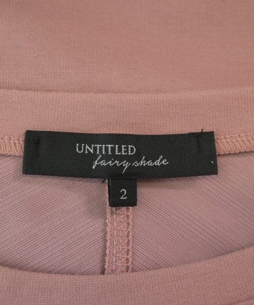 UNTITLED fairy shade（アンタイトルフェアリーシェード）Tシャツ・カットソー ピンク サイズ:2(M位) レディース/2200707887128