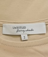 UNTITLED fairy shade（アンタイトルフェアリーシェード）Tシャツ・カットソー ベージュ サイズ:2(M位) レディース/2200706944099
