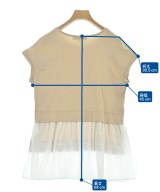 UNTITLED fairy shade（アンタイトルフェアリーシェード）Tシャツ・カットソー ベージュ サイズ:2(M位) レディース/2200706944099