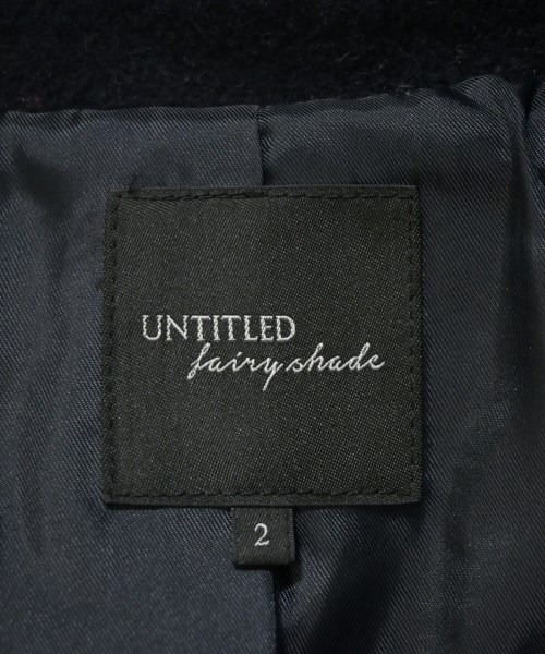 UNTITLED fairy shade（アンタイトルフェアリーシェード）ダッフルコート 紺 サイズ:2(M位) レディース/2200705952019