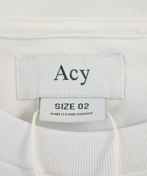 Acy（エーシー）Tシャツ・カットソー 白 サイズ:02(M位) メンズ/2200726863066