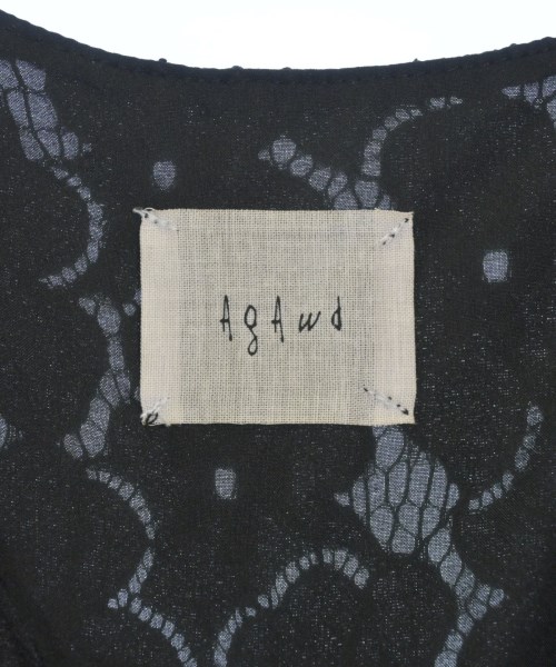 AGAWD（アガウド）オールインワン/サロペット 黒 サイズ:F レディース/2200632974078