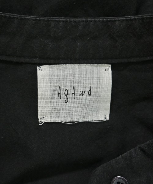 AGAWD（アガウド）シャツワンピース 黒 サイズ:F レディース/2200655358060
