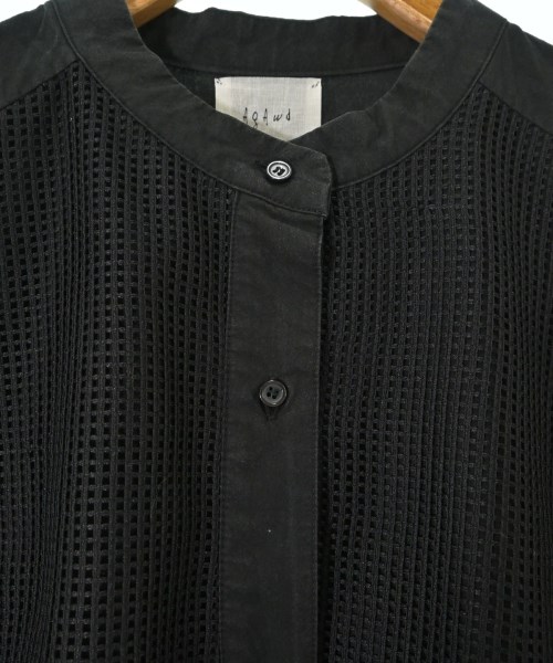 AGAWD（アガウド）シャツワンピース 黒 サイズ:F レディース/2200655358060