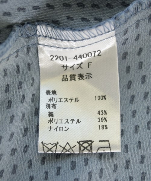 AGAWD（アガウド）シャツワンピース 青 サイズ:F レディース/2200710849052