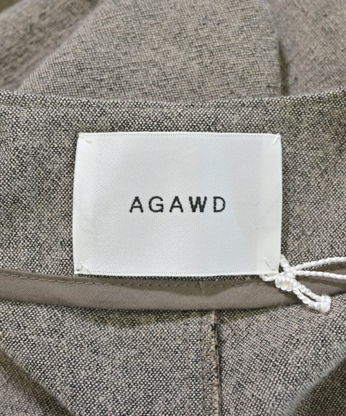 AGAWD（アガウド）ワンピース 茶 サイズ:F レディース/2200658059094