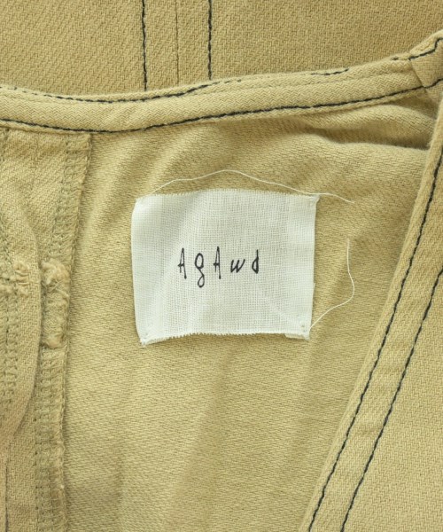 AGAWD（アガウド）ワンピース ベージュ サイズ:F レディース/2200666511010