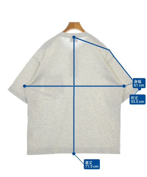 Allen A（アレンエー）Tシャツ・カットソー グレー サイズ:M メンズ/2200686055259