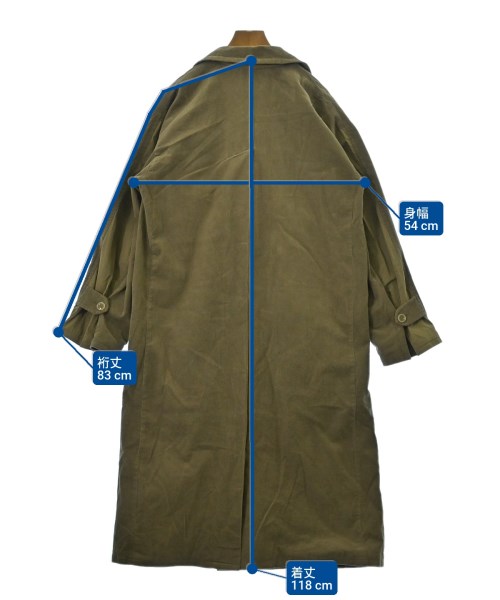 ANGELINA（アンジェリーナ）ステンカラーコート ベージュ サイズ:38(M位) レディース/2200622231013