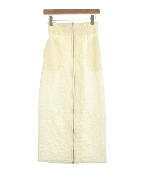ANGELINA（アンジェリーナ）ロング・マキシ丈スカート 白 サイズ:F レディース/2200613526012