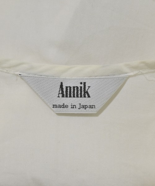 ANNIK（アニック）ブラウス 白 サイズ:F レディース/2200674790025