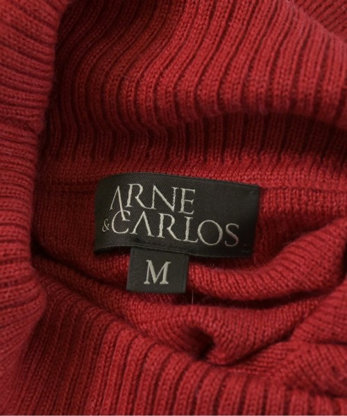 ARNE&CARLOS（アルネアンドカルロス）ニット・セーター 赤 サイズ:M メンズ/2200621601053