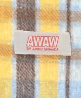AWAW by JUNKO SHIMADA（アウアウバイジュンコシマダ）マフラー 青 サイズ:- レディース/2200608584454