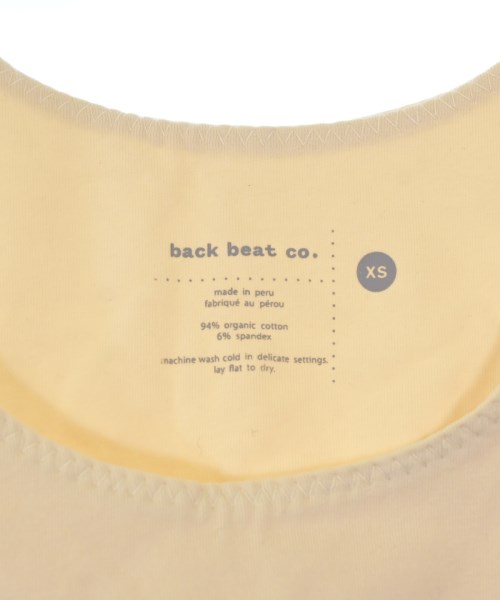 back beat co.（バックビート）タンクトップ ベージュ サイズ:XS レディース/2200631224211