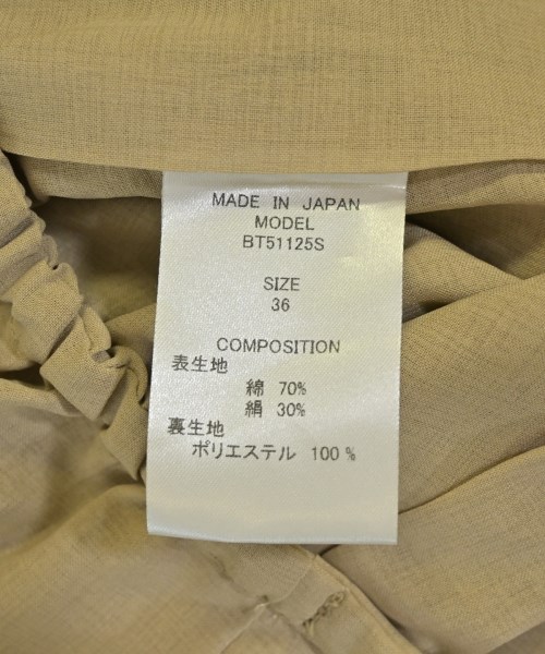 BETOUPE（ベトゥープ）ワンピース ベージュ サイズ:36(S位) レディース/2200718141035