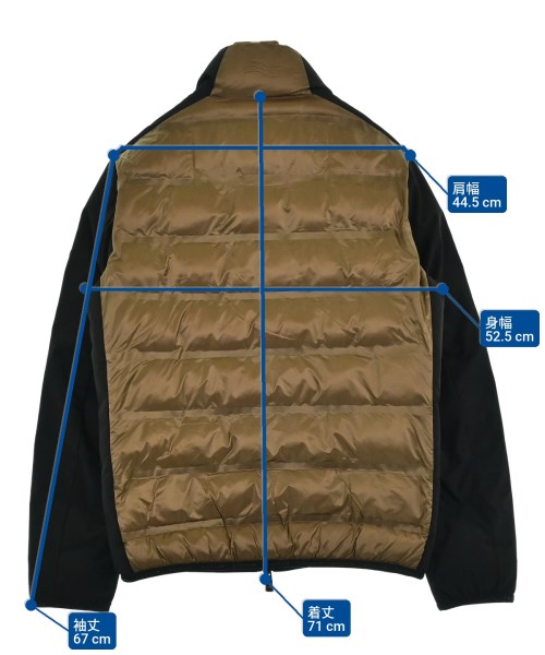 BLACK SAND（ブラックサンド）ダウンジャケット/ダウンベスト 茶 サイズ:M メンズ/2200657289010